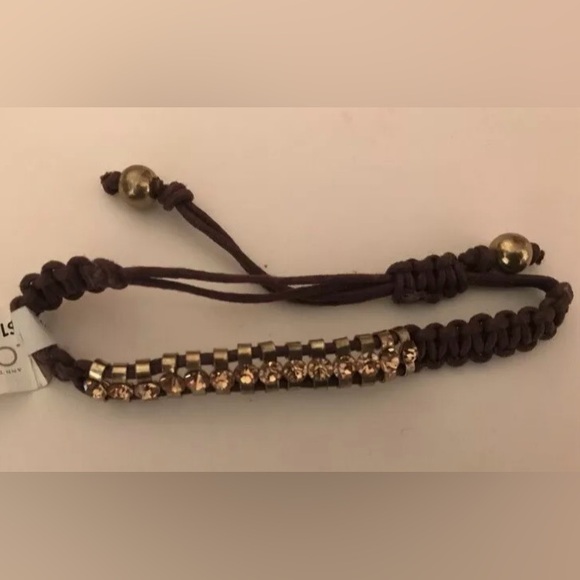 Nwt the loft rhinestone beaded bracelet - Picture 1 of 1